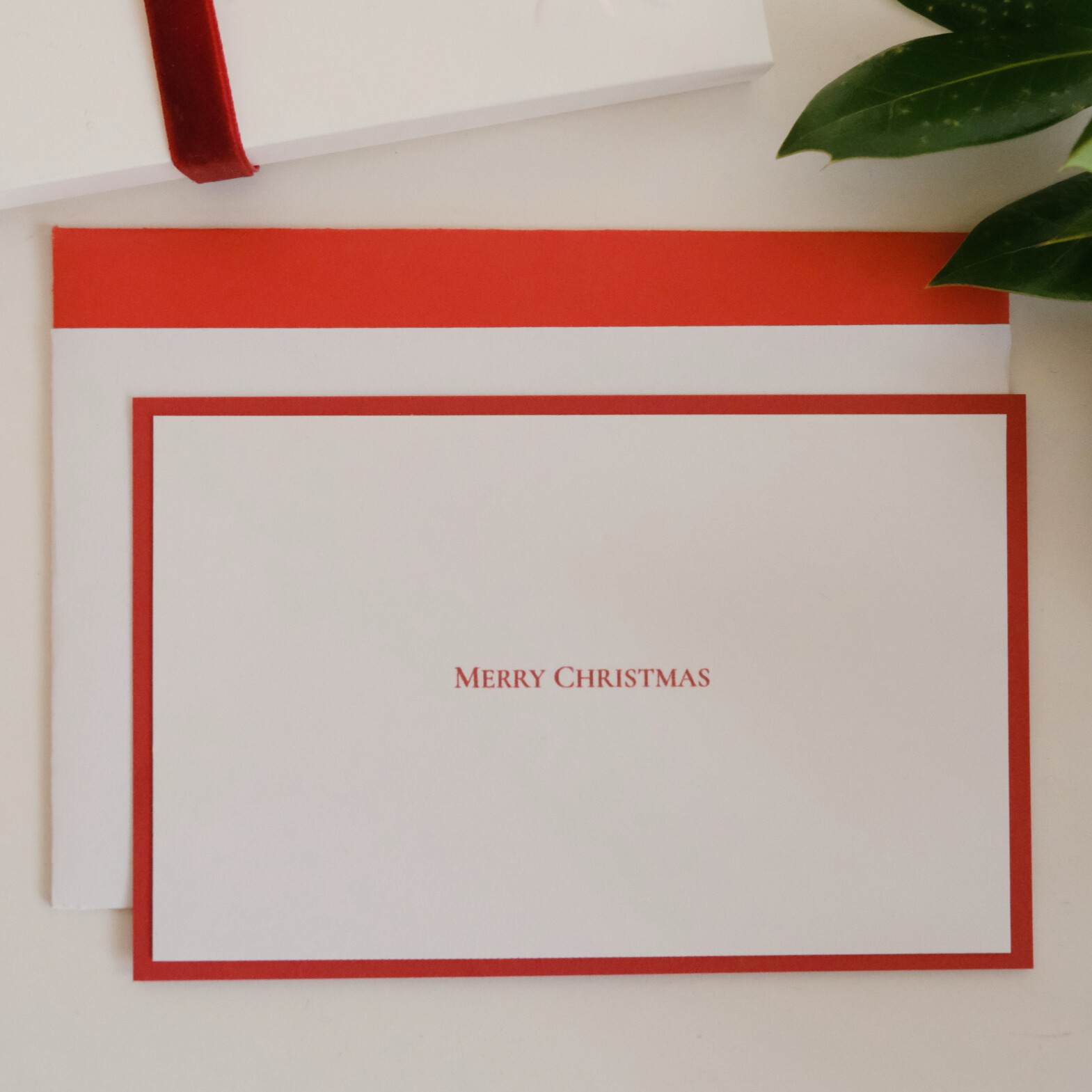 Merry Christmas Note Set by A C H A R A Stationery
