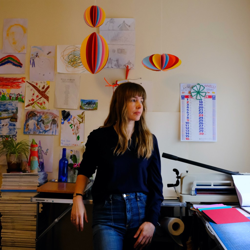 Mundy Walsh of A C H A R A Stationery