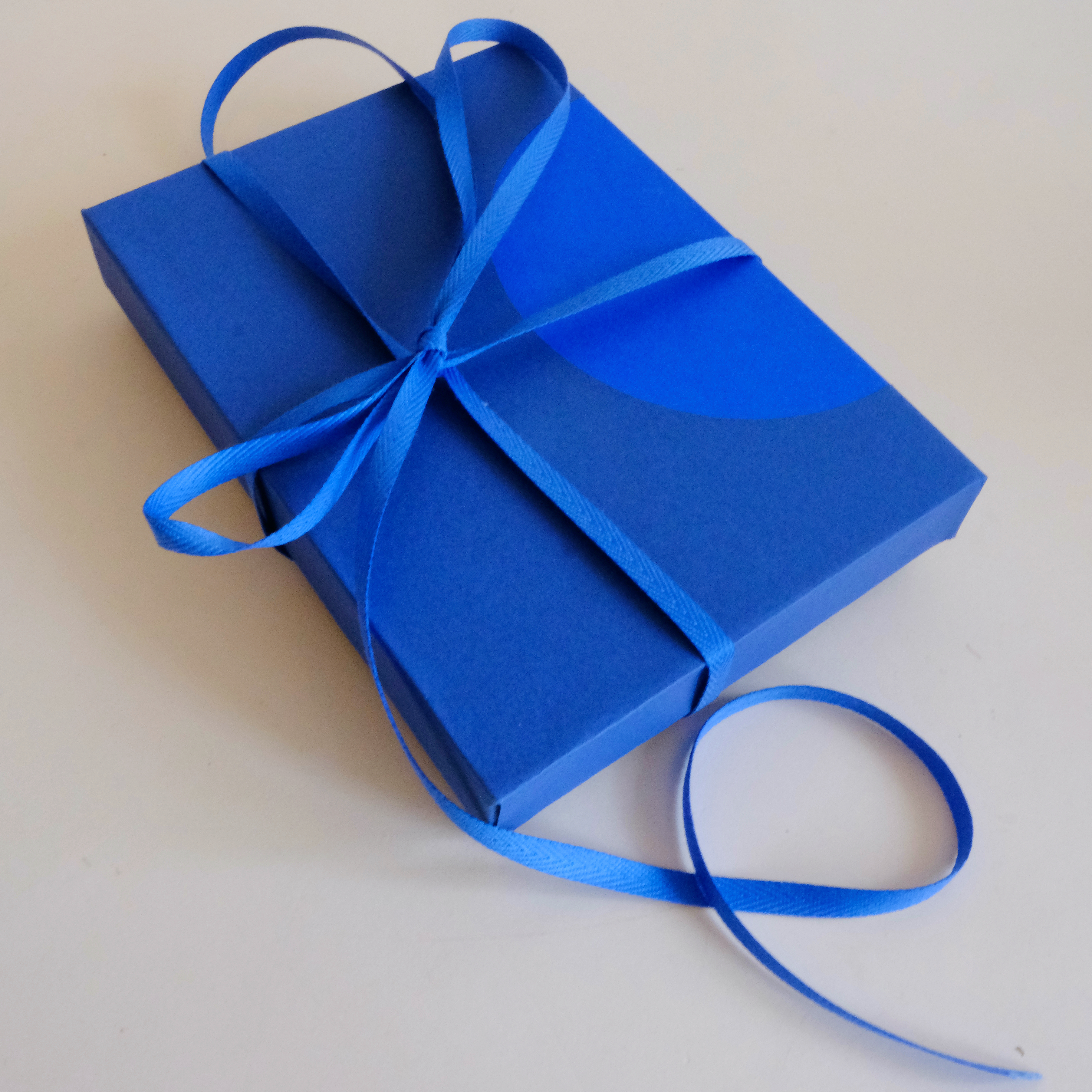 Blue Handmade A C H A R A Gift Box
