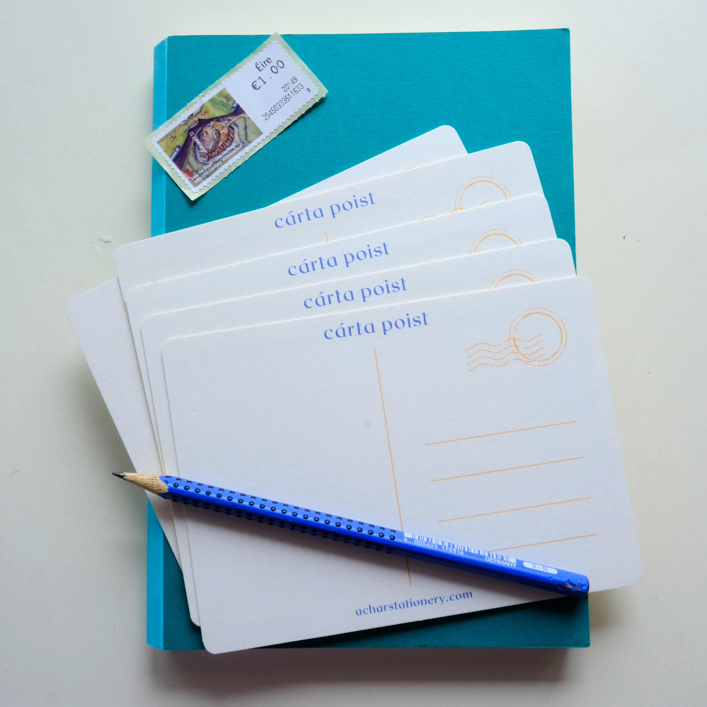 Drawn to Send Postcards by A C H A R A Stationery