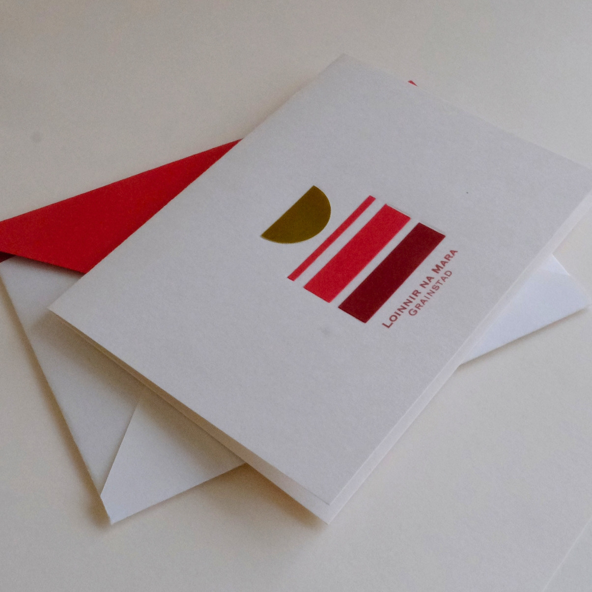 Loinnir na Mara Note Card Set - A C H A R A Stationery
